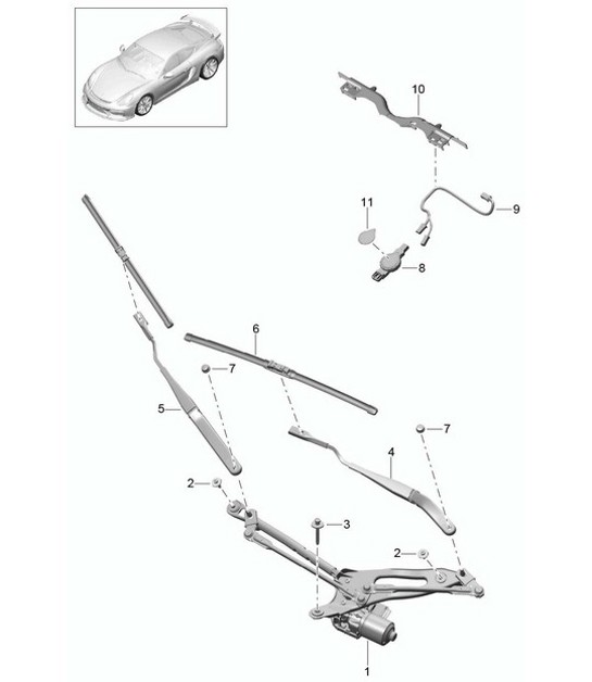 Diagram 904-000 Porsche Macan (95B) MK2 2019-2021 