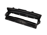 Centre front bumper air guide, Matt Black. Porsche 991.2 Turbo / Turbo S - 99157514105OK1