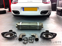 Porsche 997 Turbo with Akrapovic Exhaust