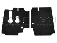 Ensemble de pédales. Porsche 356B (T5) LHD Voitures - 64455106305, 64455106405 - JG.063.05