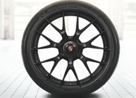 20'/21' 918 Spyder in Black (satin-gloss) magnesium wheels & summer tyres Original Porsche - 91804460008 20'/21' 918 Spyder in Black (satin-gloss) magnesium wheels & summer tyres Original Porsche - 91804460008