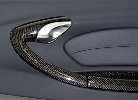 Aleación de la manija de la puerta. Porsche 986 Boxster / 996 - 99655542503V01, 99655542603V01