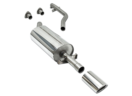 Silenziatore posteriore sportivo per - Porsche 944 2.7L M44-11 e M44-12 CARGRAPHIC N-GT - 94411104103, 94411108301