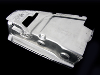 Hitzeschutzschild für die hintere Stoßstange. Porsche 993 Carrera - 99350564500, 99350564600