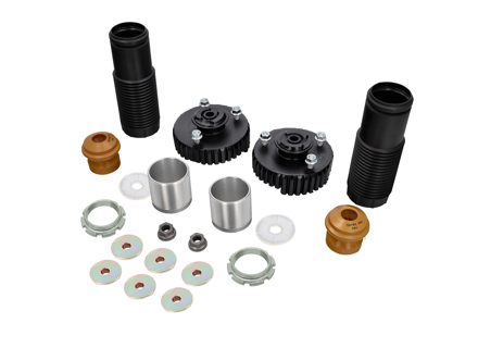 Stoßdämpfer-Hinterachs-Federbein-Montagesatz hinten Porsche 964 1991>> - 96433305900, 96433310600, 96433310500 - 964-333-059-00, 1652400100