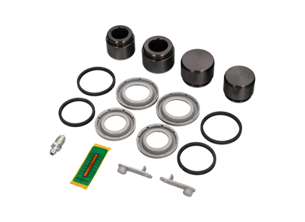 Kit pistone e guarnizione pinza freno anteriore ad alte prestazioni da 36 mm e 40 mm. Porsche 986 Boxster / 987 Boxster / Cayman - 95135191911, 95135191910, 95135191701, 95135191700 - 673607