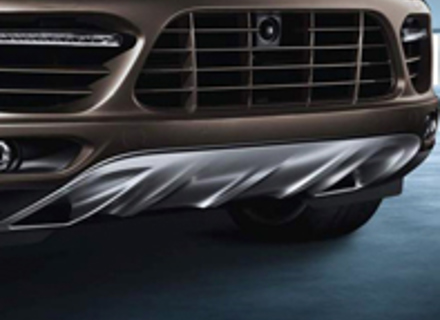 Stainless steel Skid Plate (front). Porsche Cayenne 958 - 95850583300