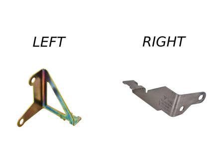 Metal Bracket for Rear Coolant Pipes Running To/From Heater Core. Porsche 996 Turbo / S / GT2 / GT3