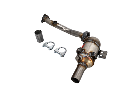 Vervangende uitlaatkatalysator voor Porsche Boxster 986 DesignTek - 99611392101, 99611392201, 996113921AX, 996113922AX - BM90920, BM90921