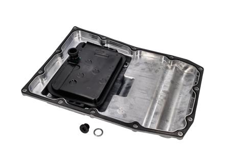 Cárter de aceite de aluminio con tapón de drenaje. Porsche 970 Panamera PDK - 97032102500 - URO-017491