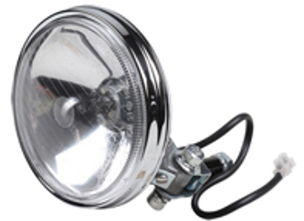 Additional clear fog light. Porsche 911/912 65-73  / 914 - 1695100602, 1F2001174081, 90163112101 - 1695100602