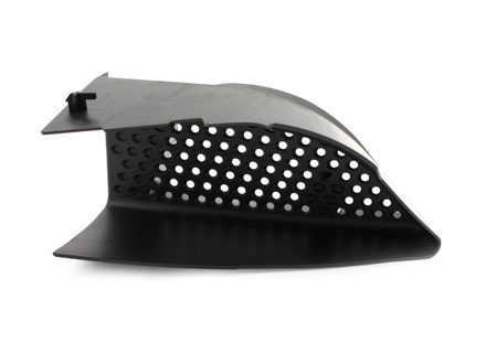 Aletta di guida dell'aria del paraurti anteriore. Porsche 95B.1 Macan 3.6L - 95B121700C, 95B121699C, 95B121699C1E0, 95B121700C1E0