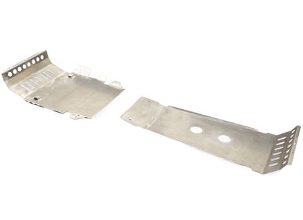 Sottoscocca di protezione anteriore e posteriore con bulloni per auto del progetto Safari