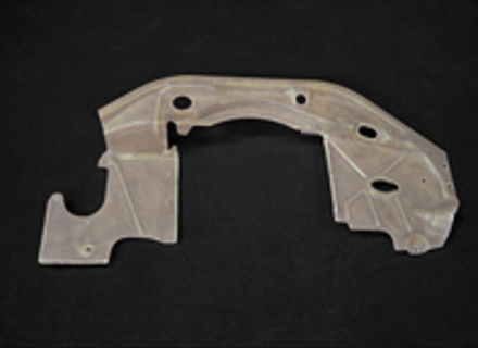 Motorscherm, voorzijde. Porsche 993 C2/C4 - 99310628507 - TK 243C, TK243C