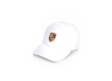 Baseballkappe mit Porsche-Wappen – Essential, Weiß. - WAP6100020TWCE