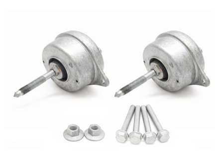 Engine mount kit, SET OF 2. Porsche 997.1 Turbo  Cabrio - 99737504907, 99737504905, 99737504903