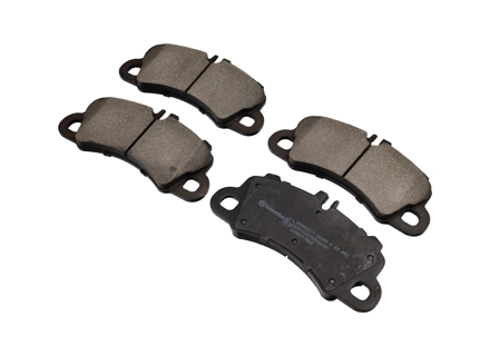 Brake pads front. Porsche 95B Macan / 9YA - 9YB Cayenne 9Y0698151T - 22469, P 65 043, P65043, 9Y0698151, 9Y0698151AR, 9Y0698151R, 9Y0698151T, 95B698151AA, 95B698151AQ, 9Y0698151AN, 9Y0698151A, 95B698151AN