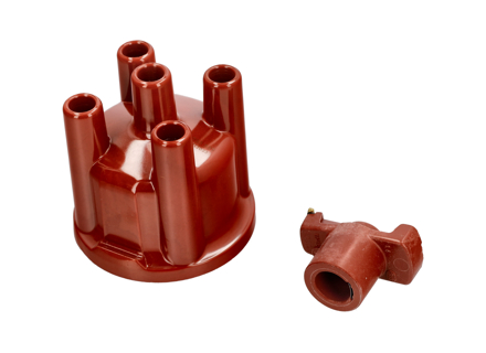 Kit tappo distributore e braccio rotore. Porsche 924 1977-85 - 055905225B, 113905207C - 1235522056, 50725, 1234332300