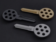 Blank key 917 style. Porsche 924 / 944 / 968 - 94453833100, 477837219 Blank key 917 style. Porsche 924 / 944 / 968 - 94453833100, 477837219