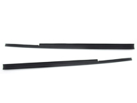 Rivestimento esterno della portiera, nero. Porsche 911 / 964 Cabrio / Targa - 9115310415070K, 9115310425070K - TMP-9378B
