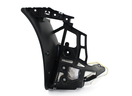 Steun hitteschild achterbumper. Porsche 981 Boxster / 981C Cayman - 98150563101, 98150563201