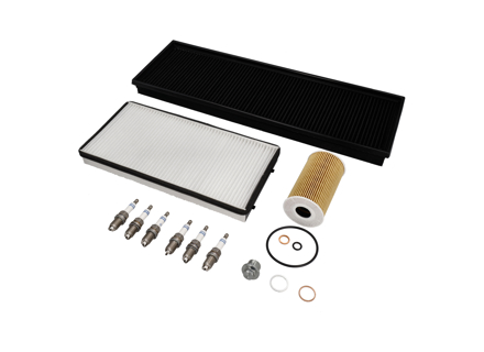 Kit de mantenimiento para Porsche 996 GT3: aceite, filtros de aire, bujías y más - 99610090100, 99611013171, 90012301020, 94410719711, 99610722560, 99917019590, 99657221902, 157717