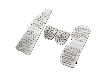 Billet aluminum pedal sets Porsche Boxster 987/997 Manual - 99742301903, 9974230190