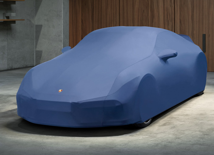 Car Cover Outdoor OE, in Blue. Porsche 992 (911) - 99204401246
