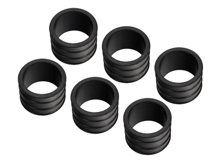 Manicotti in gomma per presa d'aria, SET DA 6. Porsche 911 SC 1978-83 - 92811015801, 92811015800