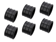 Manicotti in gomma per presa d'aria, SET DA 6. Porsche 911 SC 1978-83 - 92811015801, 92811015800