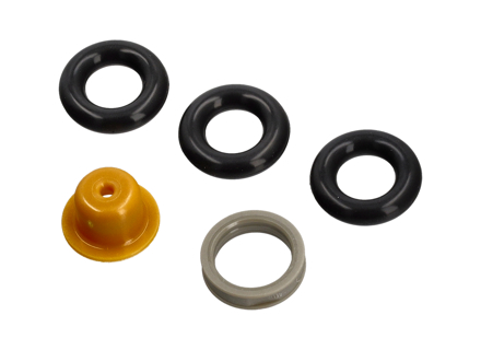 Fuel injector seal kit. Porsche 911 1984-88 / 924S / 944 - 94411090100, 1287010704