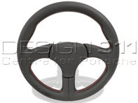 Sports steering wheel without airbag Black with Red Stitching. Porsche 928 - 000043163158YR Sports steering wheel without airbag Black with Red Stitching. Porsche 928 - 000043163158YR