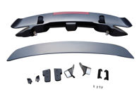 Sport Design Rear spoiler with top wing 992 Turbo-Look for Porsche 992 Cabrio - 992827952D, 992827954BOK1, 992827847BG2X, 992827952G2X, 992827954OK1, 992044851, 992044851A, 992044853, 992044853A, 992827940FG2X