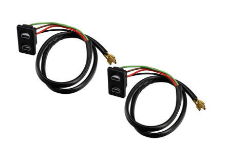 Electric window switch kit. Porsche 928 1978 - 1995 - 92861312305, 92861312307