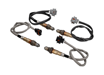 Lambdasonden-Kit vor und nach Katalysator. Porsche 997.1 2006-08 - 99760617701, 99760617702, 99760617700, 99760617601, 99760617602 - EX.029.021, EX.029.022