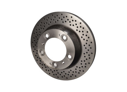 Brake disc rotor, Rear. Porsche 986 Boxster S (OE Part No 98635240301) - 98635240301, 09.8890.21, 09889021, 98735240300, 98735240301