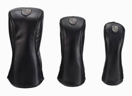 Golf Glub Covers With Porsche Crest. Set of 3