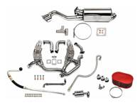 Pacchetto prestazioni sportive, terminale di scarico singolo a quattro uscite. Porsche 911 Turbo 1975-89 - 93011103806, 93021103301, 93021103304