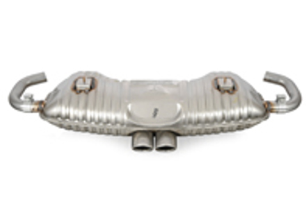 Exhaust muffler / silencer. Porsche 986 Boxster S - 99611114105