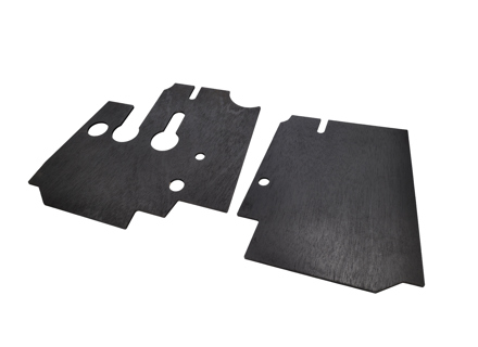 Pedal floor board set. Porsche 356A - 64455160100 - JG.601.00