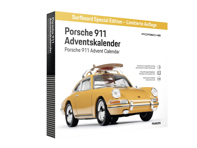 Porsche 911 'Surfboard' Bahama Yellow, Advent Calendar