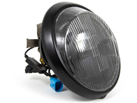Kit conversione faro LED LHD con riflettore cromato e lenti scanalate H4. Porsche 911/964 - 91163102400, 91163111300, 90163110100 Kit conversione faro LED LHD con riflettore cromato e lenti scanalate H4. Porsche 911/964 - 91163102400, 91163111300, 90163110100