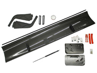 Carbon fibre swan neck rear spoiler. Porsche 981 Cayman GT4 Carbon fibre swan neck rear spoiler. Porsche 981 Cayman GT4