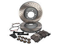 Brake Disc and pads Upgrade to 350mm for 996TT / C4S Rear axle Brake Disc and pads Upgrade to 350mm for 996TT / C4S Rear axle
