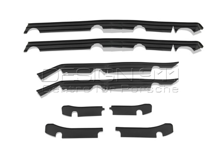 Set di guarnizioni in gomma. Porsche 911 TURBO 1977-79 - PCG50339422, 93050319700, 91150332500, 91150332600, 90150339422