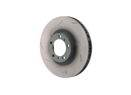 Brake disc rotor Front, slotted monoblock, 360x36mm. Porsche 971.1 / 971.2 / 976 Panamera (OE Part No. 971615301L / 971615302L) - 971615301L, 971615302L, 971615301F, 971615302F - PFL39741, PFR39742