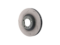 Brake disc rotor Front, slotted monoblock, 360x36mm. Porsche 971.1 / 971.2 / 976 Panamera (OE Part No. 971615301L / 971615302L) - 971615301L, 971615302L, 971615301F, 971615302F - PFL39741, PFR39742