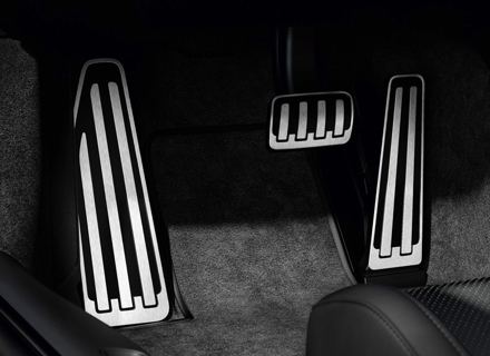 Aluminium pedals. Porsche 992 Carrera / Targa RHD - 992044700A, 992044701A