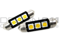 牌照灯灯泡(一对)39 毫米长。高功率 LED 花彩 - 90063110590 牌照灯灯泡(一对)39 毫米长。高功率 LED 花彩 - 90063110590