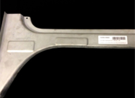 Vin / Chassis Number Panel Repair Section Porsche 911 1982-89 - 93050109800